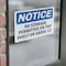 Signmission No Storage Permitted On Top Shelf Or Above 12', 10 in W x Rectangle, Vinyl Decal OS-2PACK-NS-D-710-L-14863 - alternate 2